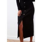 Платье с пуговицами MIST, чёрный, 46 5309494