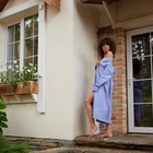 Халат вафельный женский удлинённый «Экономь и Я» размер 42-44 - Фото 2