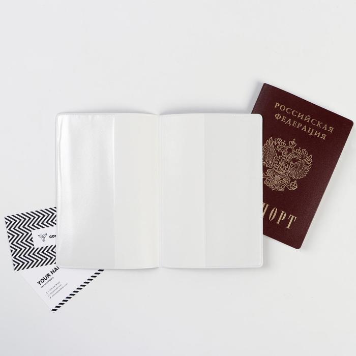 Обложка для паспорта "Нежные цветы" (1 шт) - фото 1907164923