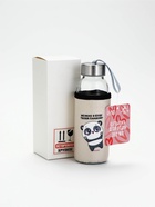 Бутылка для воды стеклянная в чехле «Можно я буду твоей пандой», 350 мл - фото 9522027