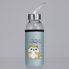 Бутылка для воды пластиковая в чехле Mi, 350 мл - Фото 2