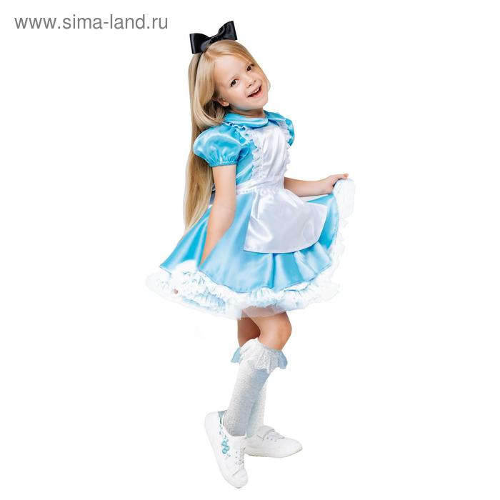 Карнавальный костюм «Алиса в стране чудес», размер 134-68 - Фото 1