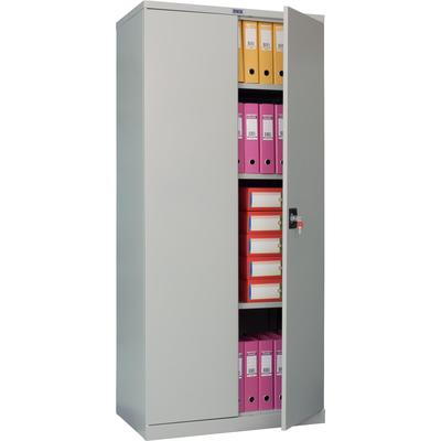 Шкаф архивный для документов «Практик. CB – 14», 850×500×1860 мм, цвет серый