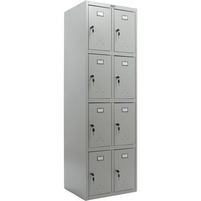 Шкаф для сумок Стандарт LS – 24, 575×500×1830 мм, цвет серый