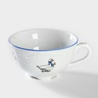 Чашка кофейная «Рококо. Гуси», 220 мл, фарфор - фото 9121562
