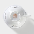 Чашка кофейная «Рококо. Гуси», 220 мл, фарфор - Фото 4