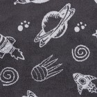 Полотенце махровое «Этель» Cosmotime, 70×130 см, хлопок 100%, серое - Фото 6