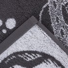 Полотенце махровое «Этель» Cosmotime, 70×130 см, хлопок 100%, серое - Фото 7