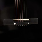 Гитара акустическая Music Life QD-H38Q-JP черная, 6-ти струнная, 97 см - Фото 4