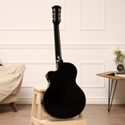 Гитара акустическая Music Life QD-H38Q-JP черная, 6-ти струнная, 97 см - Фото 5