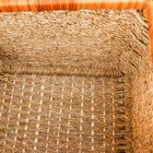 Корзина плетеная, 36х26х27, морские водоросли - фото 24668957