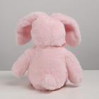 Мягкая игрушка «Зайка», 24 см, цвет розовый - фото 25415404