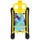 Снегокат TWINY 1, TW1/O2, со спинкой и ремнём безопасности, цвет жёлтый/чёрный - Фото 5