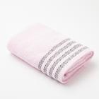 Полотенце махровое Этель "Фантазия" 33х73 см +/- 2 см, цвет Светло-розовый 100% хлопок, 600 гр/м2 5469182