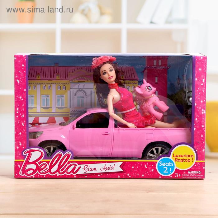 Машина для кукол, с куклой, с аксессуарами, МИКС - Фото 1