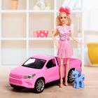 Машина для кукол, с куклой, с аксессуарами, МИКС - Фото 5