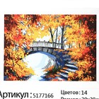 Картина по номерам на холсте с подрамником «Осенний пейзаж», 30х20 см - Фото 7