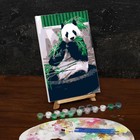 Картина по номерам на холсте с подрамником «Панда», 30х20 см - Фото 2