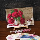 Картина по номерам на холсте с подрамником «Розовые пионы», 30х20 см - Фото 2