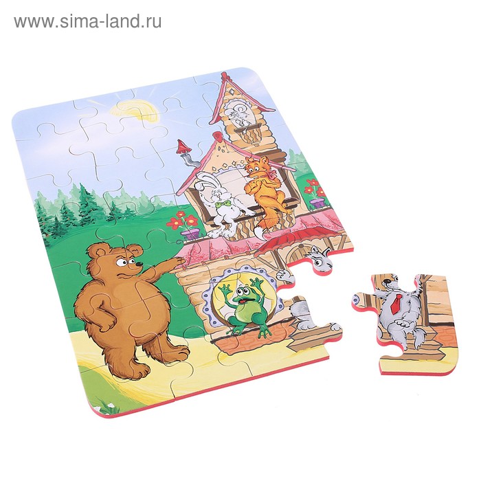 Пазлы объемные "Теремок" - Фото 1