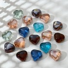 Декор стекло "Перламутр сердца" (250 гр) микс - Фото 2