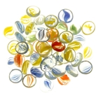 декор камни перламутр 250 гр плоский круг рисунок внутри - Фото 1