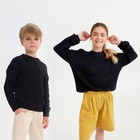 Джемпер детский MINAKU: Casual Collection KIDS, цвет черный, рост 98 - Фото 1