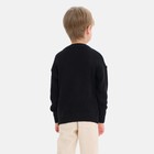 Джемпер детский MINAKU: Casual Collection KIDS, цвет черный, рост 98 - Фото 4