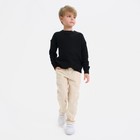 Джемпер детский MINAKU: Casual Collection KIDS, цвет черный, рост 134 - Фото 6