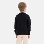 Джемпер детский MINAKU: Casual Collection KIDS, чёрный, рост 146 см - Фото 4
