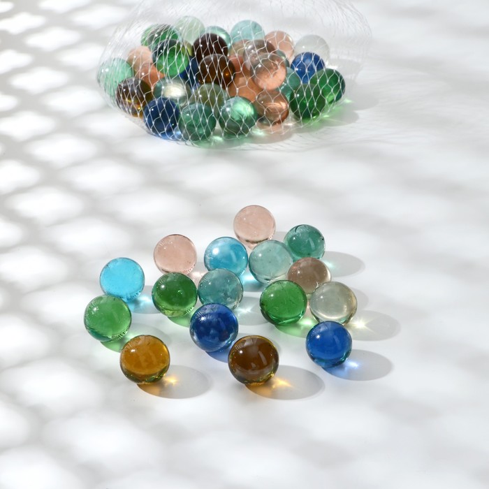 Декор стекло «Шарик», 250 г, МИКС - Фото 1