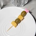 Шпажки Доляна «Бабочка многодневка», 12 см, набор 25 шт. - Фото 4