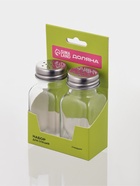 Набор для специй Доляна «Стандарт», 2 предмета: солонка, перечница 100 мл, стекло - Фото 13