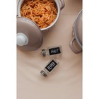 Набор для специй Доляна «Стиль», 2 предмета: солонка 50 мл, перечница 50 мл, h=7 см, стекло - Фото 7