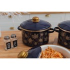 Набор для специй Доляна «Стиль», 2 предмета: солонка 50 мл, перечница 50 мл, h=7 см, стекло - Фото 8