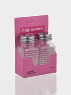 Набор для специй Доляна «Кафе», 2 предмета: солонка, перечница 100 мл, стекло 650754