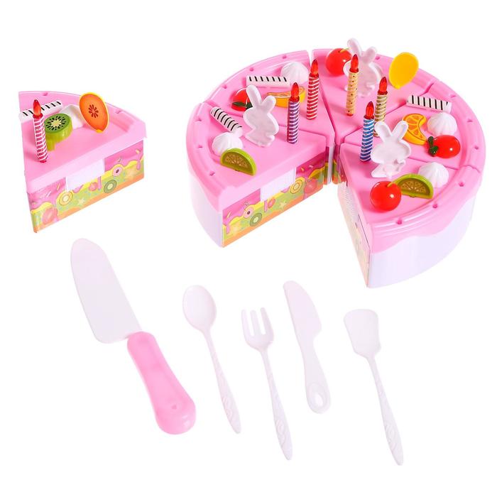 Игровой набор «Вкусный торт», с аксессуарами 48431