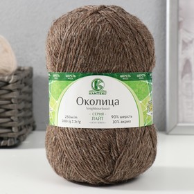 Пряжа "Околица" 90% шерсть, 10% акрил 250м/100гр (141 натур) 5462134