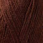 Пряжа "Гармония" 50% шерсть, 50% акрил 245м/100гр (063 шоколад) - фото 22456138