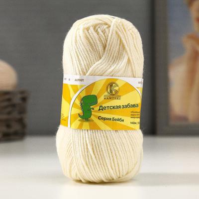 Пряжа "Детская забава" 20% микрофибра, 80% акрил 140м/50гр (192 чайн роза)