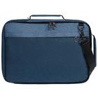 Рюкзак-сумка для ноутбука 2 в 1 twoFold синий с темно-синим - Фото 5