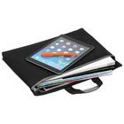 Сумка-папка, цвет чёрный - Фото 5