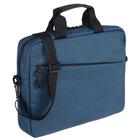 Сумка для ноутбука, цвет синий - Фото 1
