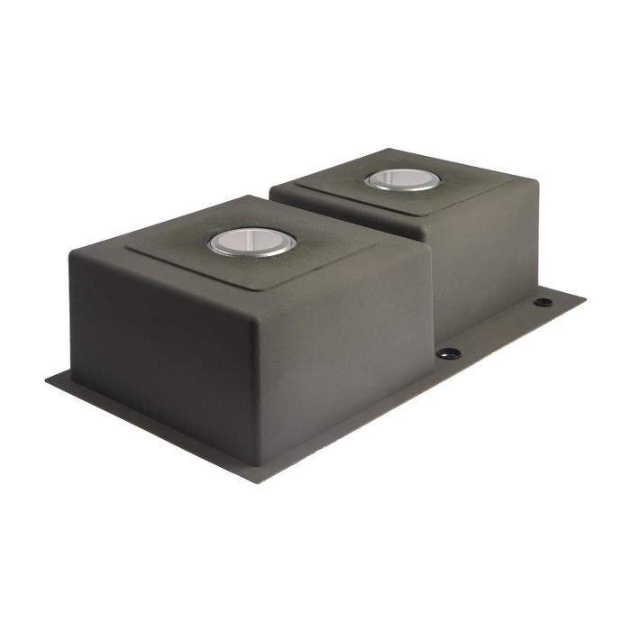 Мойка кухонная GERHANS K37843-S, врезная, двойная, 780х430х220 мм, с сифоном, S = 3.0 и 0.8 мм, глянцевая - фото 18536980 Мойка кухонная GERHANS K37843-S, врезная, двойная, 780х430х220 мм, с сифоном, S = 3.0 и 0.8 мм, глянцевая - фото 18536980