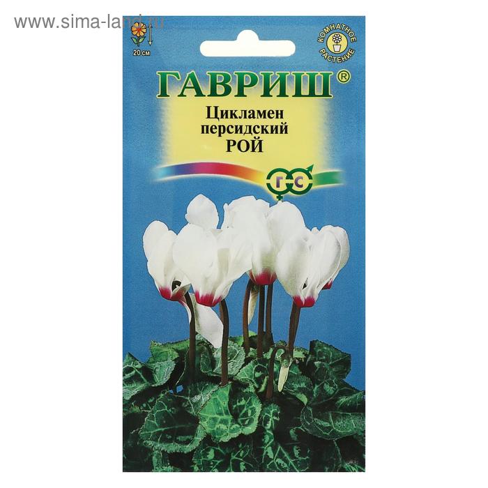 Семена цветов Цикламен "Рой", ц/п, персидский, 3 шт. - Фото 1