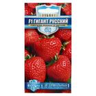 Семена Земляника "Гигант русский", ц/п, F1, серия Русский богатырь, 5 шт - Фото 1