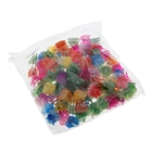 крабик для волос "Мини" набор 100 шт тюльпанчик/яблочко - Фото 3