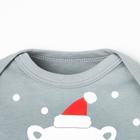 Боди детское «Крошка Я. Первый НГ», рост 80-86 см, серое - Фото 2