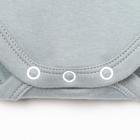 Боди детское «Крошка Я. Первый НГ», рост 80-86 см, серое - Фото 4