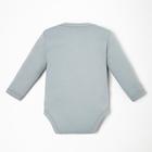 Боди детское «Крошка Я. Первый НГ», рост 80-86 см, серое - Фото 6